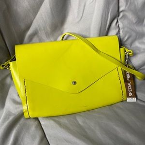 ZARA Neon Green Crossbody